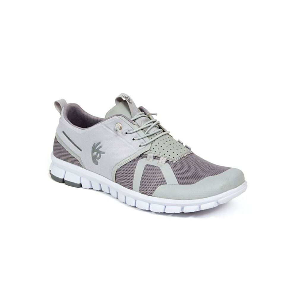 DEER STAGS Mens Gray Back Pull-Tab Christopher Toe Sneakers Shoes 13 M - Picture 1 of 1